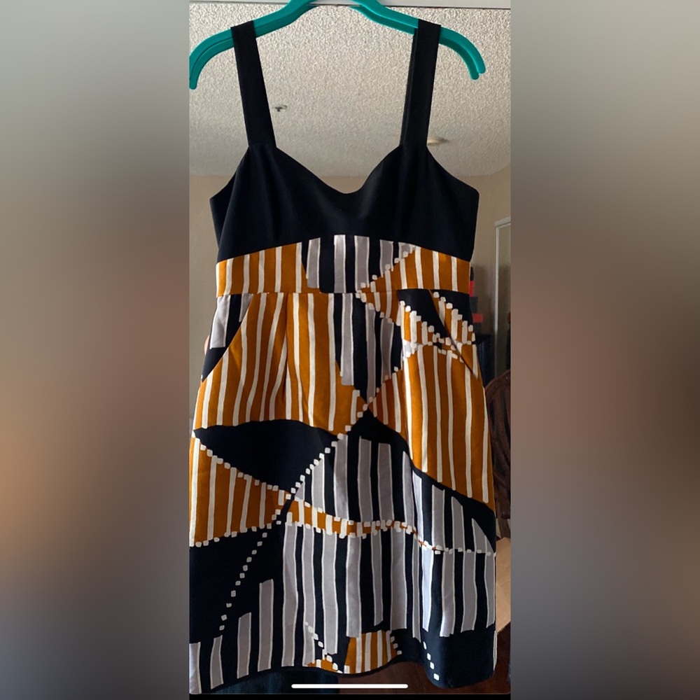 VINTAGE MSGM BRAND NEW COCKTAIL MULTICOLOR MINI DRESS. SIZE S